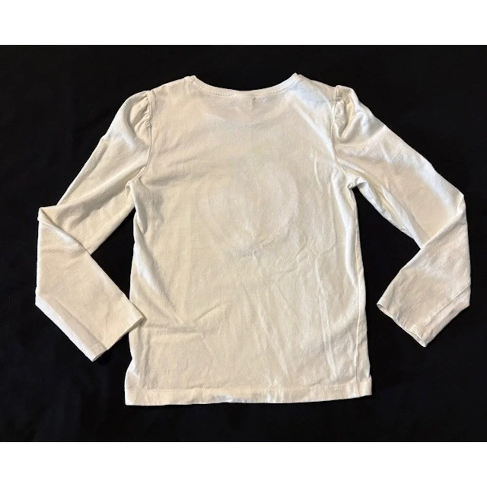 Gymboree girls size 10 long sleeved tee with heart shaped pumpkin